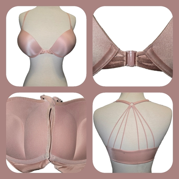 Victoria’s Secret Front Closure Bombshell In Soft Pink - 32D - Picture 1 of 9